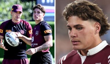 Reece Walsh was a surprise omission from the Queensland Origin squad. Image: Getty