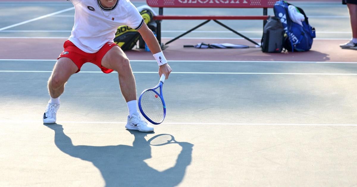 Georgia men’s tennis sweeps Elon to advance to second round of NCAA regionals | Georgia Sports