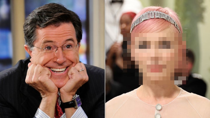 Stephen Colbert and his crush.