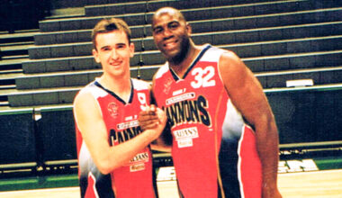 Throwback Thursday: NBA legend's magic moment for Cannons