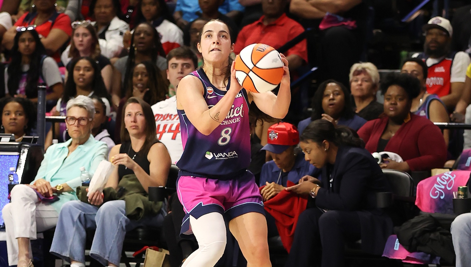 Rookie Amoore still finding range in Washington