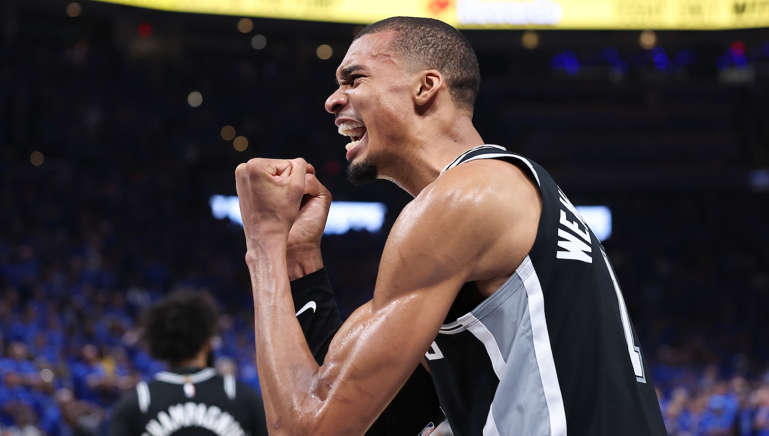 Wemby takes Boomers legend to NBA Finals