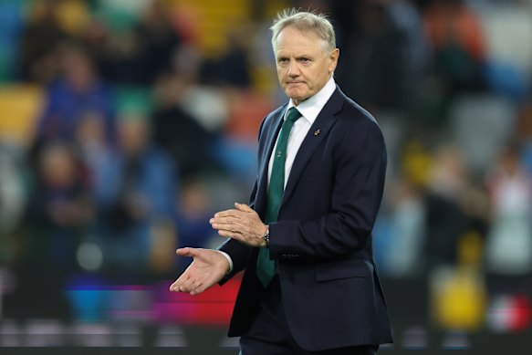 Wallabies coach Joe Schmidt.