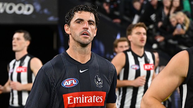 Scott Pendlebury of the Magpies.