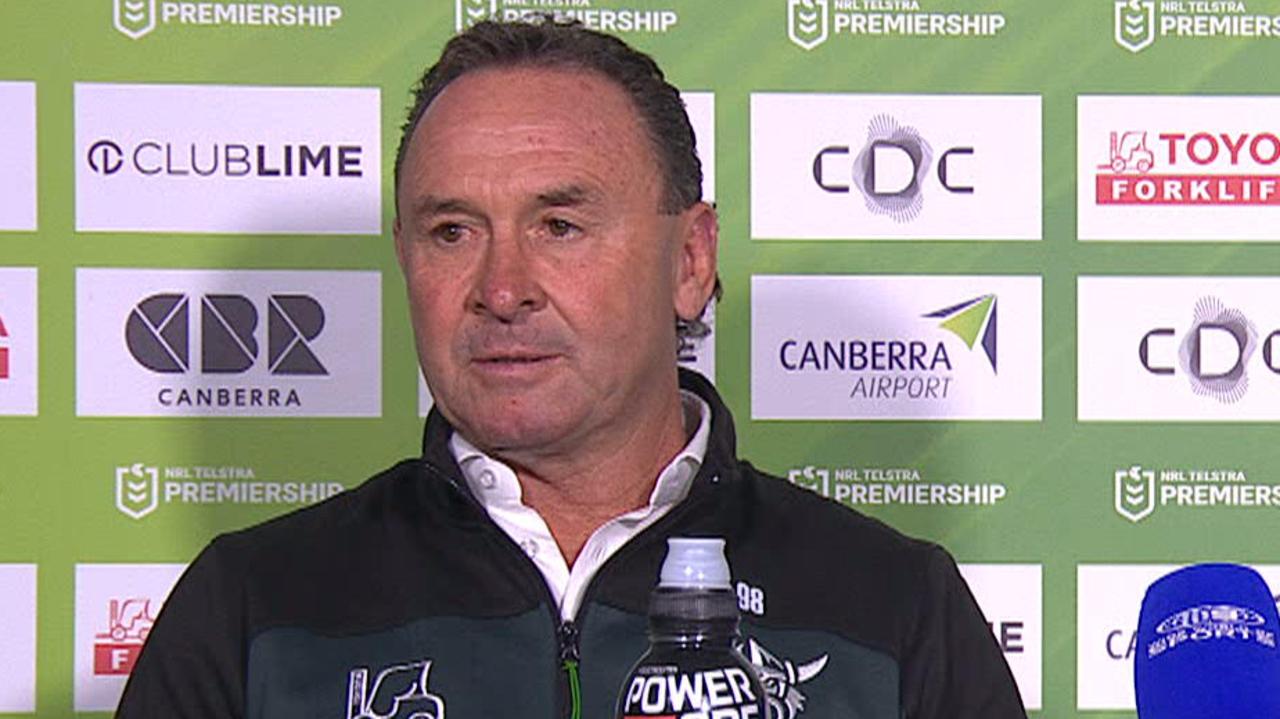Canberra Raiders coach Ricky Stuart takes aim at club’s draw, Simi Sasagi injury, Ethan Sanders, Ethan Strange, nrl news