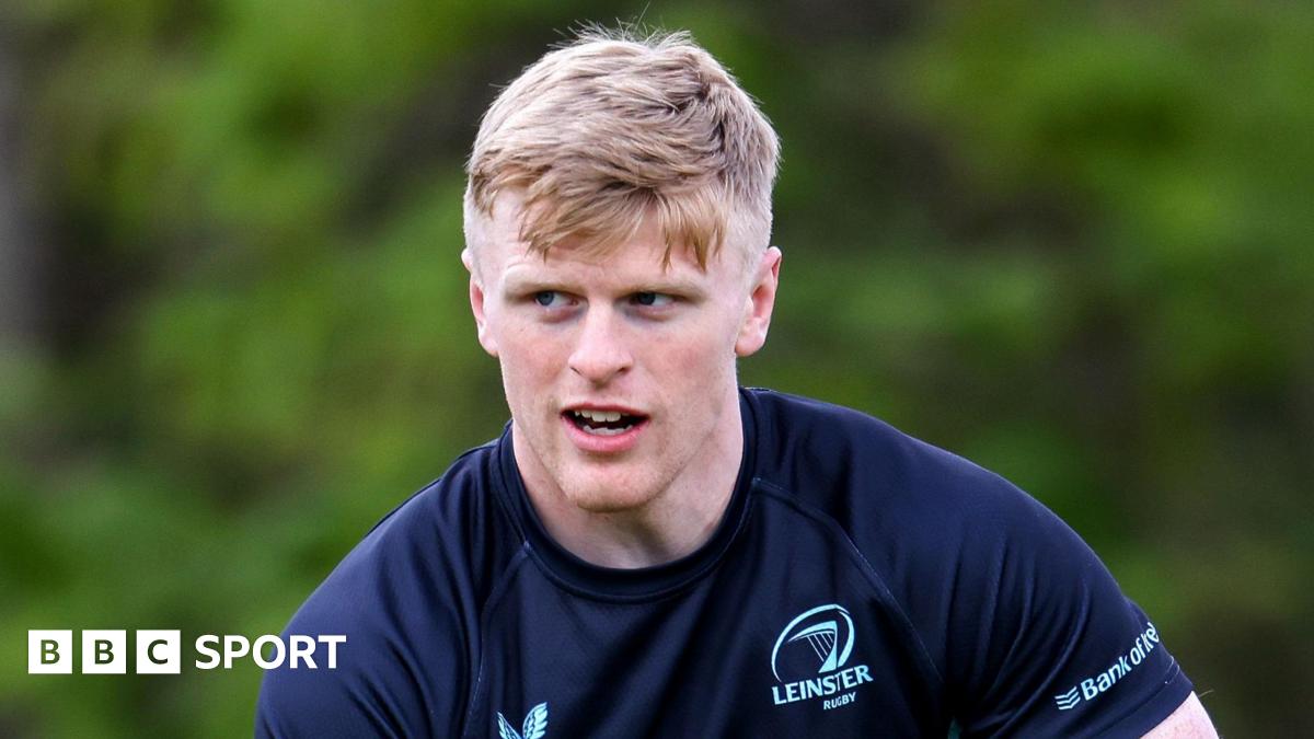 Tommy O'Brien pictured training with Leinster
