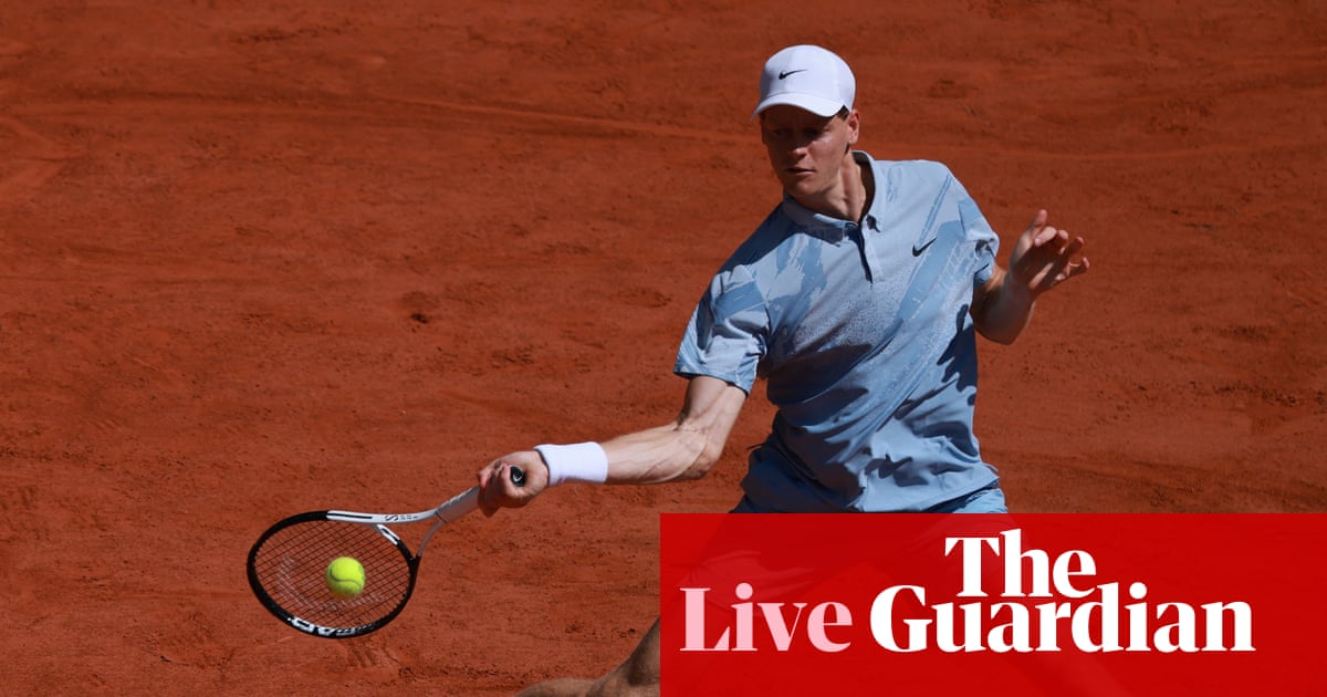 French Open 2026: Sinner v Cerundolo, Osaka downs Vekic, and more on day five – live | French Open 2026