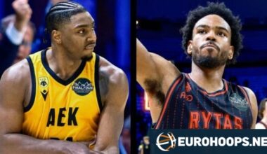 AEK and Rytas Vilnius fight for the Basketball Champions League Crown