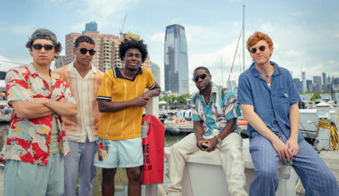 Marcello Hernández, Mason Gooding, Kam Patterson, Kevin Hart and Ben Marshall in Netflix's '72 Hours'