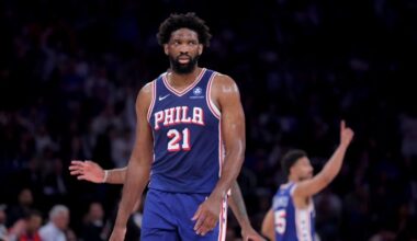 Dejected Joel Embiid makes bold 76ers remark after sixth second-round NBA playoffs exit