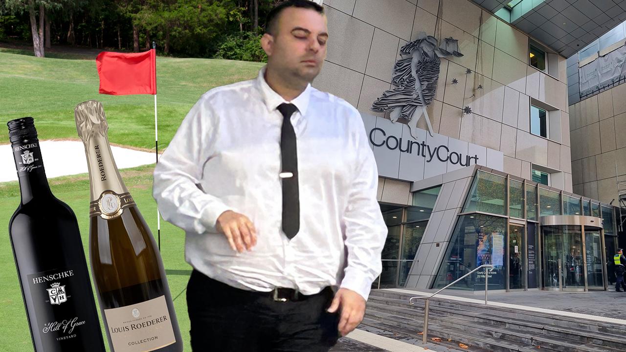 Trevor Payet and Delmate Taputoa nick wines from employer Joval Wine Group