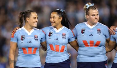 Women’s State of Origin 2026 teams, Game 2, Tiana Penitani Grey injured, Rima Butler debut, Jesse Southwell, Jasmine Peters