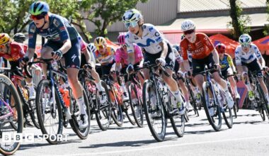Riders at the 2026 Women's Tour Down Under
