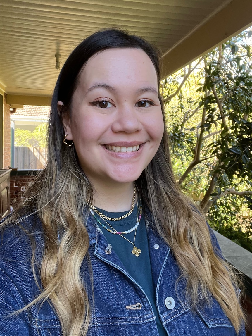 Julia Faragher, smiling.