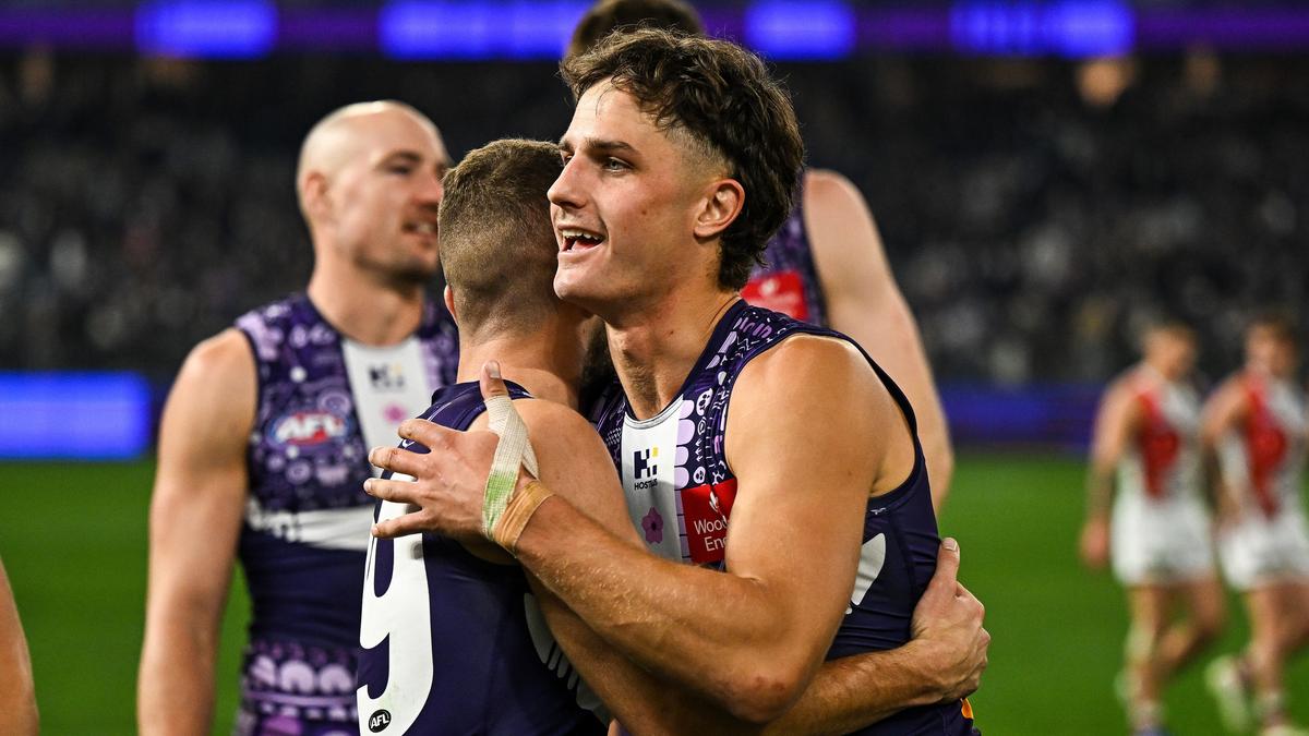 Fremantle midfielder Neil Erasmus says stints in WAFL built his resilience after 50th AFL game