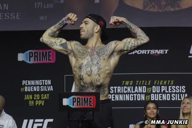 Yohan Lainesse UFC 297 Ceremonial Weigh-ins