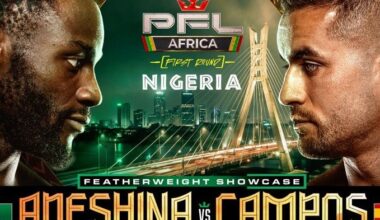 PFL Africa fight card finalized for June 13 in Lagos, Nigeria