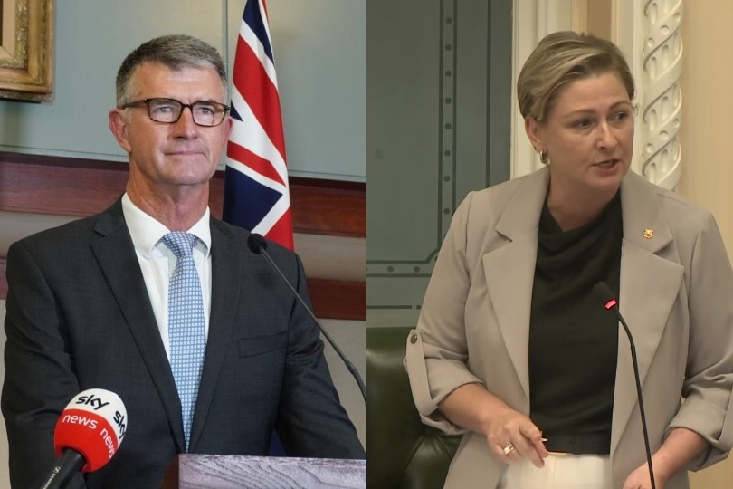 A composite image of Tim Mander and Amanda Camm.