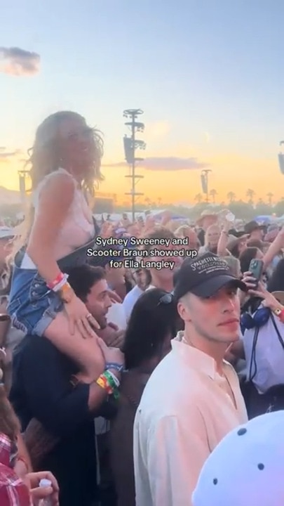 Sydney Sweeney and Scooter Braun spotted partying