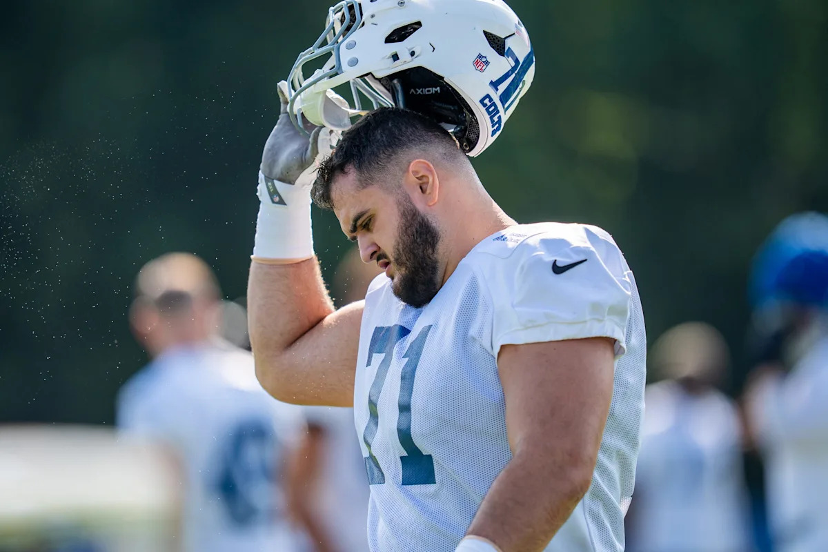 Is starting spot of recent Colts draft pick in jeopardy after NFL draft?
