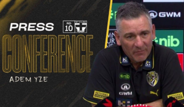 AFL Round 10: Yze post-match