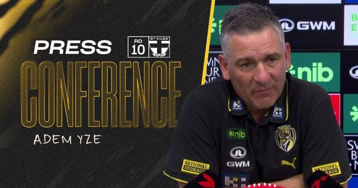 AFL Round 10: Yze post-match