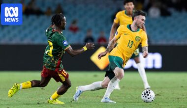 Socceroos midfielder Aiden O'Neill injures ankle playing Major League Soccer ahead of World Cup