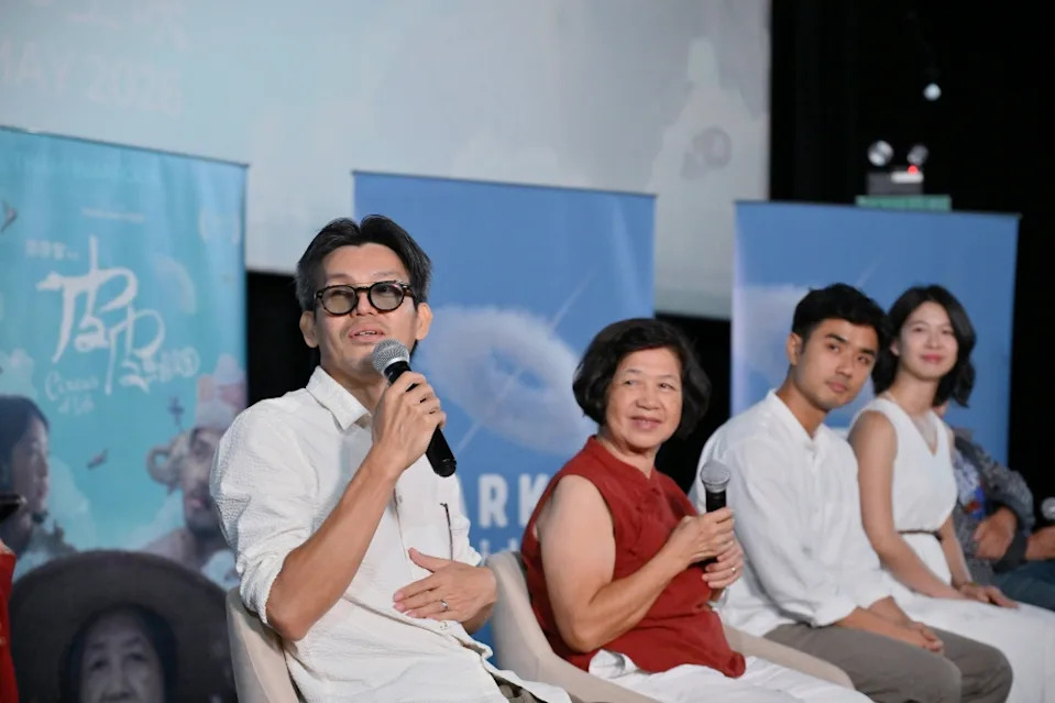 Director Tham Wai Fook speaks to the media during the ‘Circus of Life’ press conference. — Picture courtesy of Mega Films Distribution