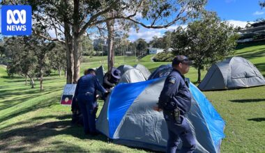 Police deployed to Victoria Park as Olympic stadium dispute escalates