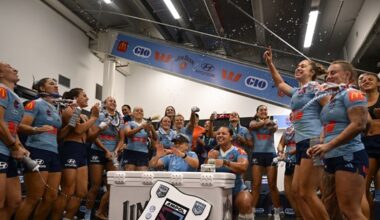 NRL 202: State of Origin; John Strange praises history making NSW Blues stars
