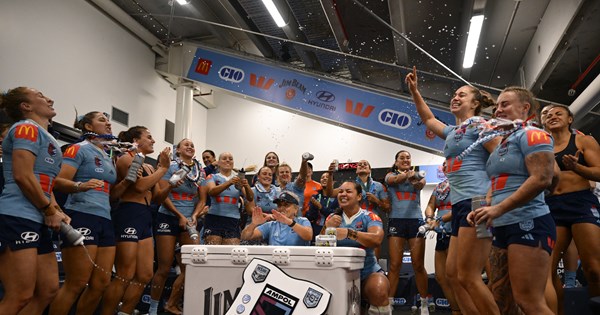 NRL 202: State of Origin; John Strange praises history making NSW Blues stars