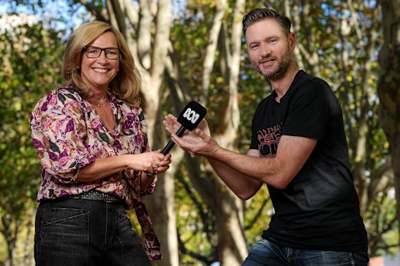 C’mon, hand it over: Ali Moore is vacating the Drive seat, with Charlie Pickering settling in from the start of June. 
