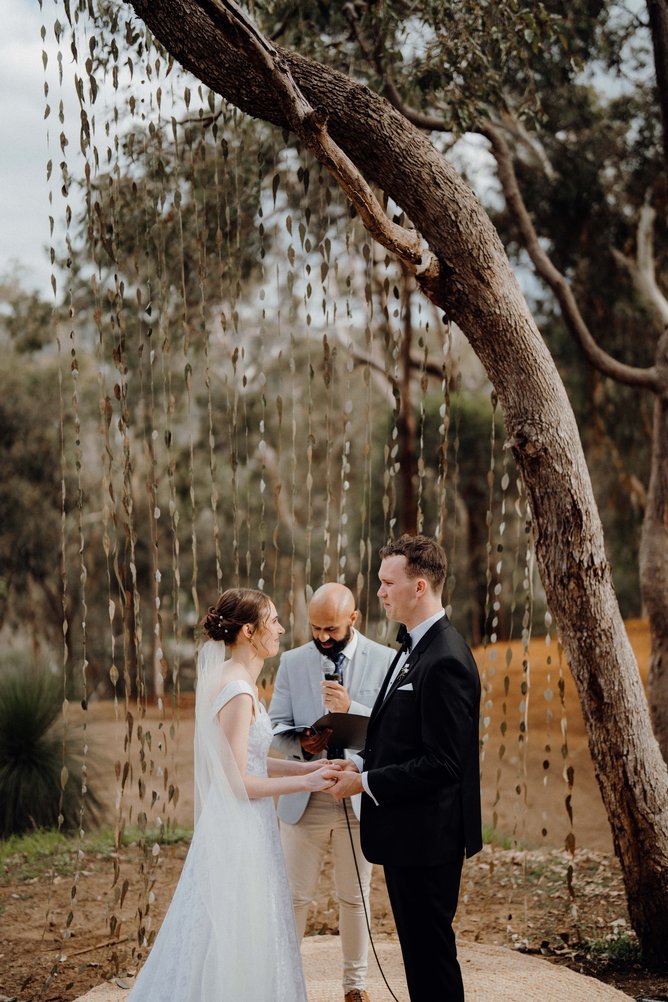 Gabriella and William's Roleystone wedding.