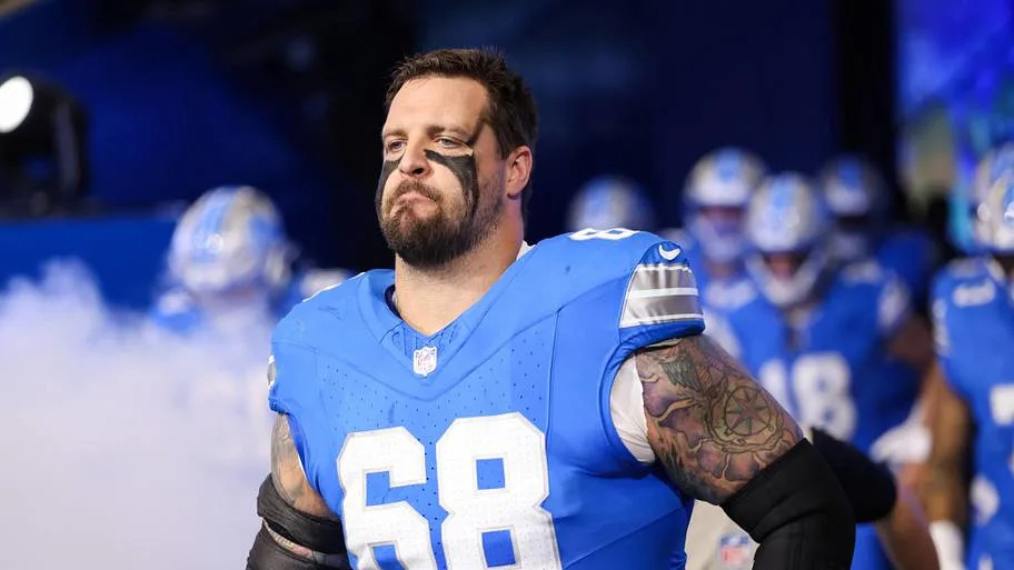 Detroit Lions tackle Taylor Decker