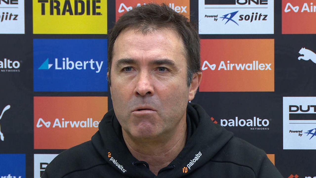AFL 2026: Brad Scott press conference after Essendon Bombers loss to Fremantle Dockers in Round 10, video