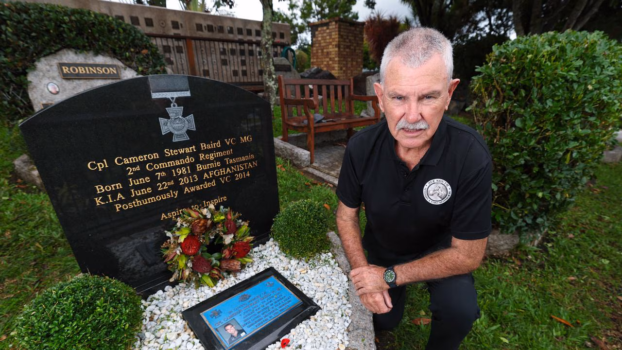 Victoria Cross hero Cameron Baird’s parents lose govt travel funding