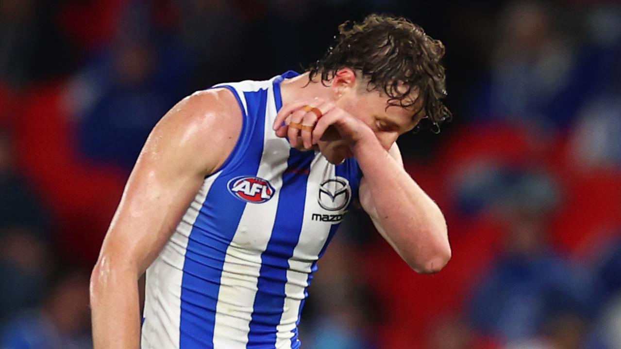 David King criticism of Nick Larkey after form slump, First Crack reaction, stats, North Melbourne loss to Sydney, latest news