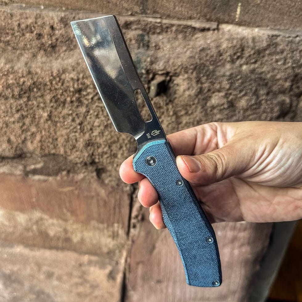 Folding Pocket Knife Cleaver