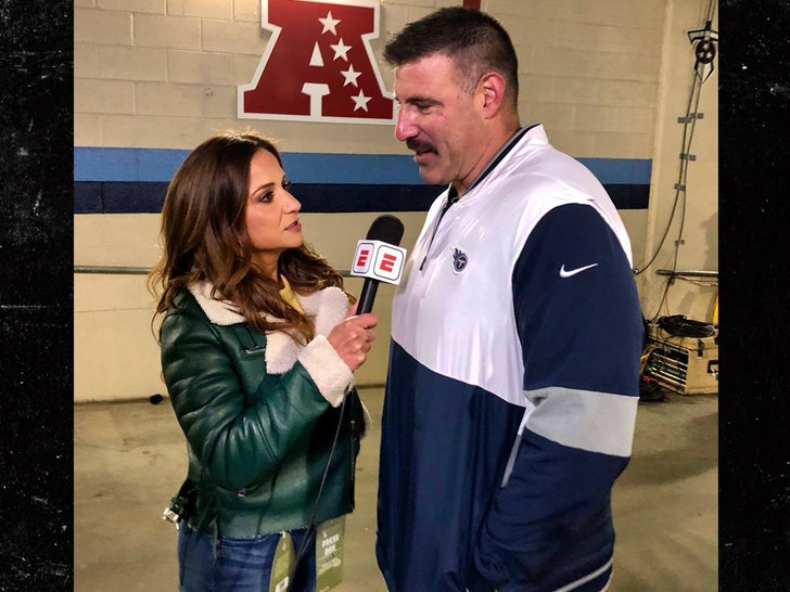sub Mike Vrabel and Dianna Russini 2