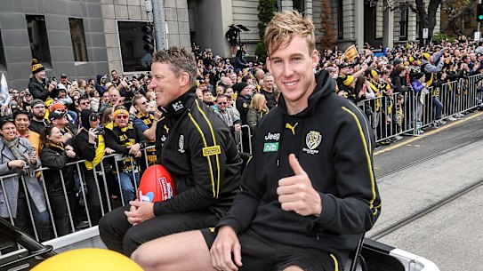 Richmond complained about having draft pick seven after finishing 17th. Former Gold Coast captain Tom Lynch moved to the Tigers as a free agent at the end of 2018.