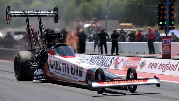 Shawn Langdon drove 555km/h on Saturday.