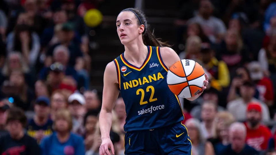 Indiana Fever guard Caitlin Clark (22) during the first half of an WNBA basketball game against the <a class="link " href="https://sports.yahoo.com/wnba/teams/seattle/" data-i13n="sec:content-canvas;subsec:anchor_text;elm:context_link" data-ylk="slk:Seattle Storm;sec:content-canvas;subsec:anchor_text;elm:context_link;itc:0" data-yga="{"yLinkElement":"context_link","yModuleName":"content-canvas","yLinkText":"Seattle Storm","ySubModuleName":"anchor_text","yHasCommerce":false}">Seattle Storm</a>, Sunday, May 17, 2026, at Gainbridge Fieldhouse.© Doug McSchooler&sol;Special to IndyStar &sol; USA TODAY NETWORK via Imagn Images&period;