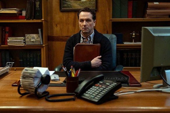 Matthew Rhys in comedy-horror series Widow’s Bay.