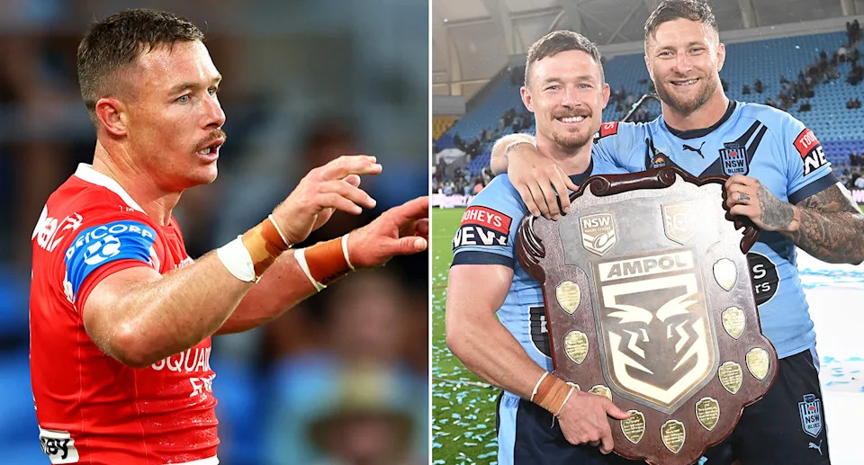 Damien Cook in the NRL and State of Origin.