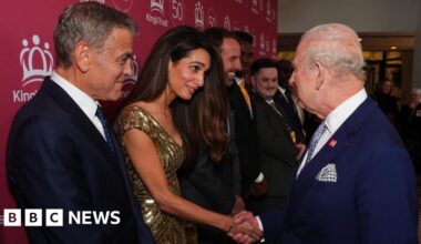 Stars come out for 50th anniversary of the King's Trust in London - BBC