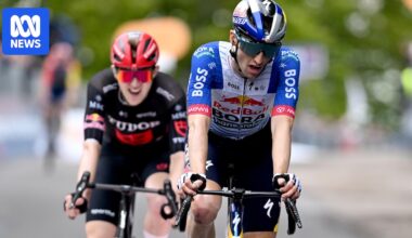 Jonas Vingegaard claims second Giro d'Italia stage win, Jai Hindley fighting for podium spot