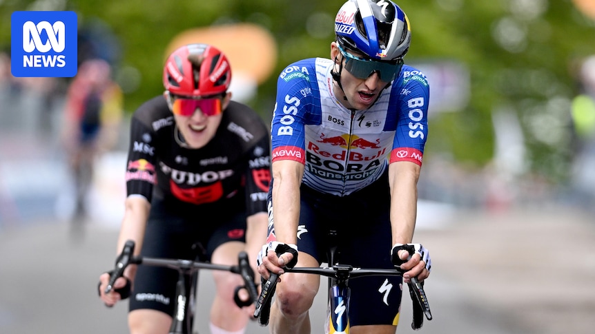 Jonas Vingegaard claims second Giro d'Italia stage win, Jai Hindley fighting for podium spot