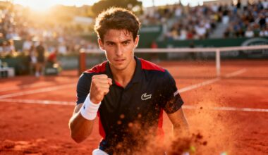 The Spanish tennis player starts with a confident match against an experienced opponent