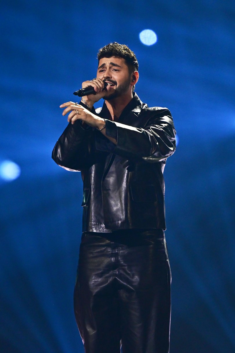 Noam Bettan representing Israel performs during the first semi-final of the Eurovision Song Contest 2026. Several countries have boycotted this years’ contest over Israel’s war in Gaza.