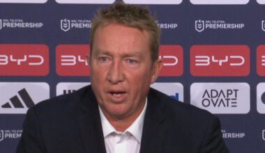 NRL 2026: Trent Robinson calls out Roosters players in press conference, video, replay, loss to Melbourne Storm